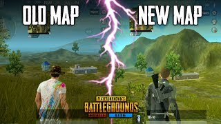 PUBG Mobile lite Old Map Vs New Map Comparison | Erangle 2.0 Review