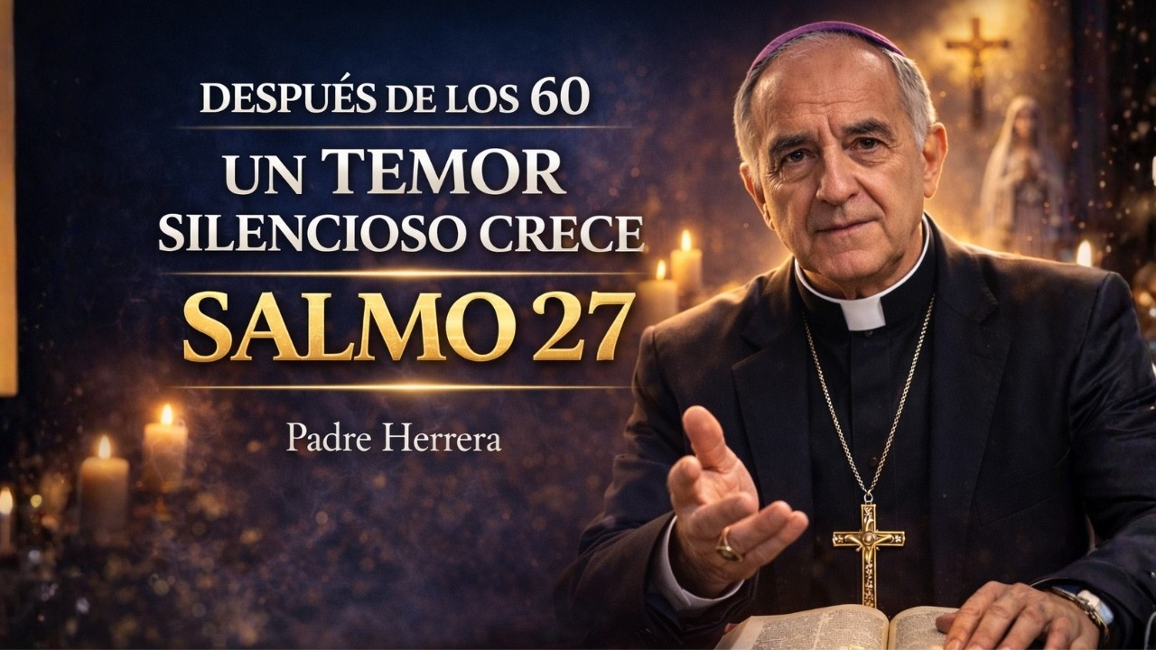 PADRE HERRERA ALERTA: Después de los 60, este temor oculto crece — el Salmo 27 lo enfrenta