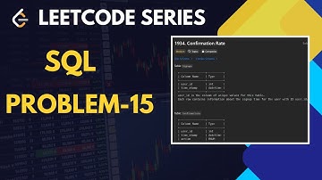 1934. Confirmation Rate | SQL TOP 50 | LeetCode | Easy Explaination | College Placements Tutorial