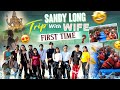 Sandy long trip with wife first time  mr sandy officials  telugu travel  travelvlog