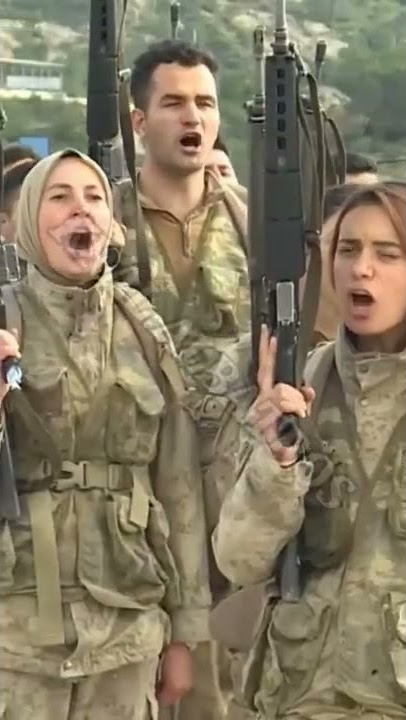 female commandos of the turkish army #shortvideo