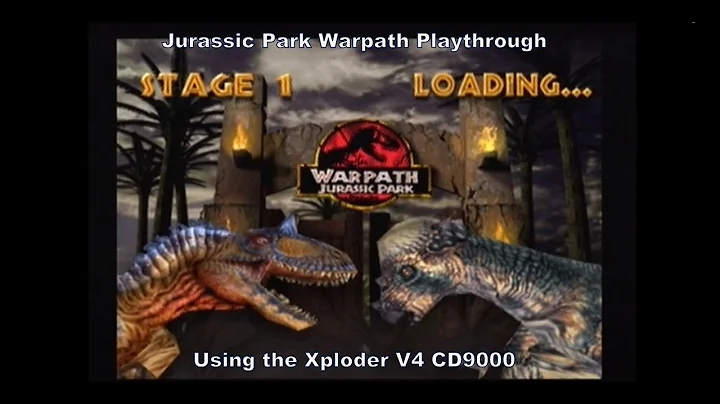 Jurassic Park Warpath Cryo Playthrough using the Xploder V4 CD9000 for Ps1 :D #Playstation #Gaming