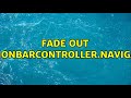 Fade out UINavigationBarController.navigationBar?