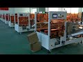 Carton opening and erecting machine