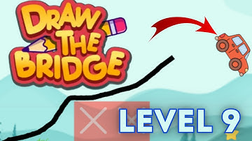 DRAW THE BRIDGE LEVEL 9 NOOB VS PRO VS HACKER