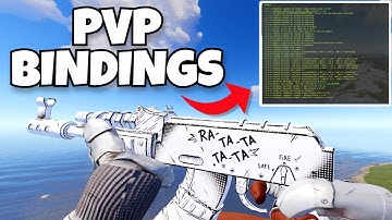 8 ADVANCED PVP Keybinds for RUST in 2:16 minutes..
