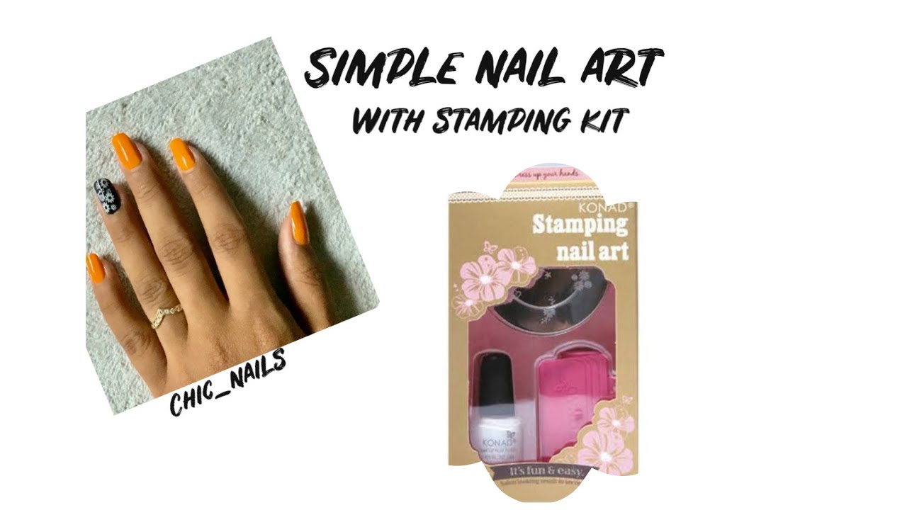 8. Easy Acrylic Nail Art with Stamping - wide 5