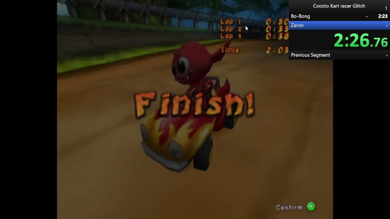Cocoto Kart Racer Speedrun - 3:34.12