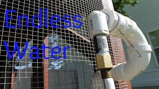 Chicken Coop Vacation Watering System