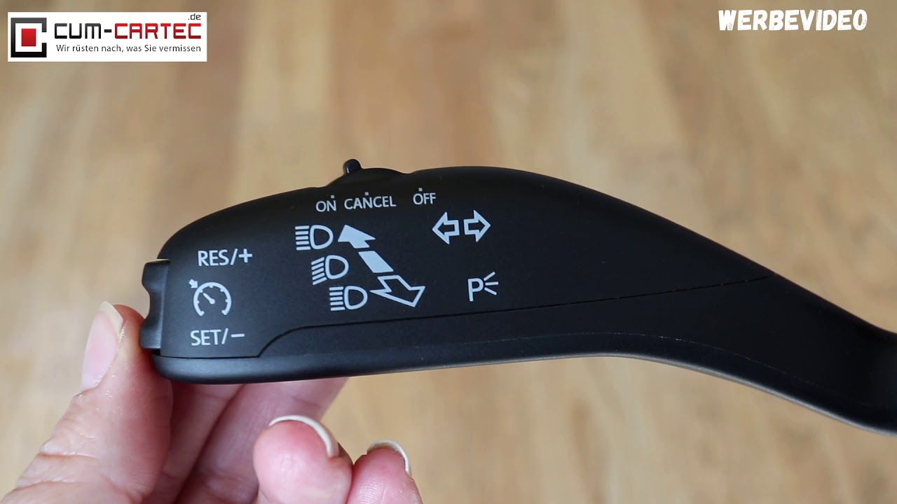 Tempomat GRA und MFA Nachrüstung Nachrüstsatz für Seat Mii bis Baujahr 10//2013