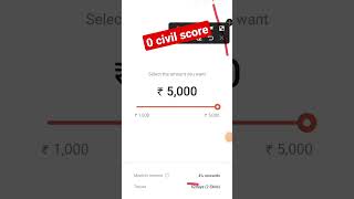 0 Civil score loan app  || Instant personal loan app 2023 Without civil score screenshot 1