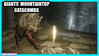 Elden Ring Giants Mountaintop Catacombs 100% Walkthrough / Fire Monk Ashes Location