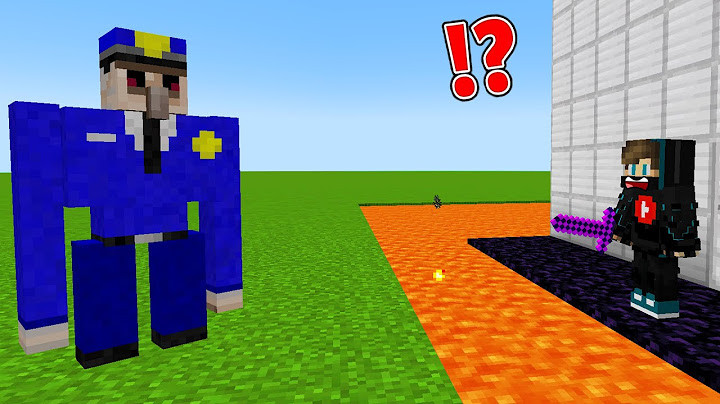 ماين كرافت : حماية البيت من الشرطي السمين !!؟ 😱🔥