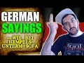 GERMAN PHRASES  SAYINGS  Wie Bei Hempels Unterm Sofa! - What Does It Mean?  VlogDave