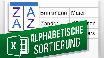 Excel-Tabelle alphabetisch sortieren | Daten in Excel alphabetisch ordnen