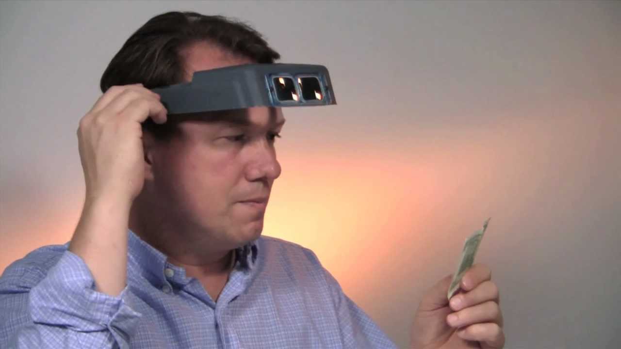 Optivisor Magnifier Hands Free Headband For Jewelers And