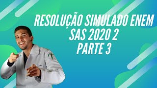 Resolução de prova com TÉCNICAS NINJA | Simulado SAS 2020.2 PARTE 3 Resolução de prova com TÉCNICAS NINJA | Simulado SAS 2020.2 PARTE 3