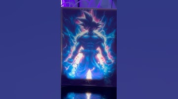 Goku Lithophane CMYK 🌠 #art #cmyk #design #rgb #printing #print #graphicdesign #pantone #art #dbz