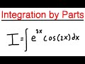 Integration by Parts Example Problem #3 (Integration By Parts Twice)