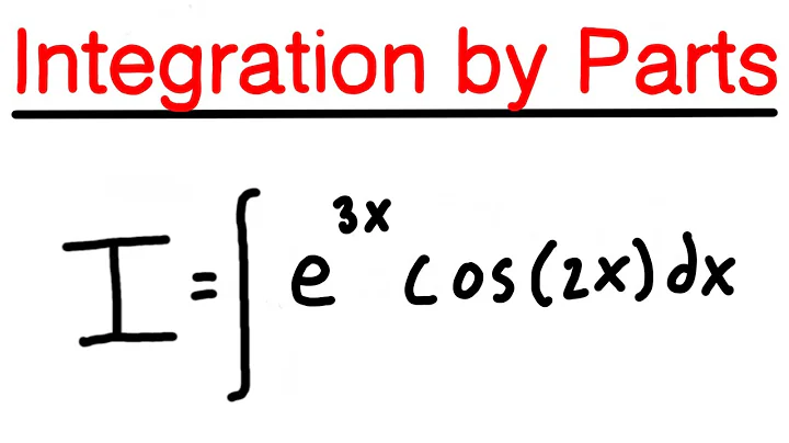 Integration by Parts Example Problem #3 (Integration By Parts Twice)