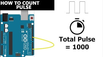 How to Count Pulse Using Arduino Pulse Counter