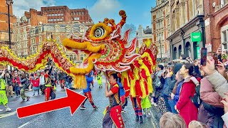 London's Chinese New Year GRAND PARADE 2024: Year of the Dragons Walking Tour [4K HDR] by LONDON CITY WALK 19,860 views 3 months ago 40 minutes