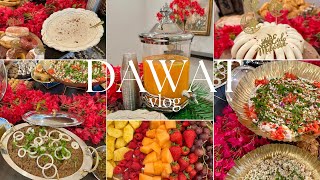 EID 2024 DAWATH VLOG in URDU | Dum ka Kheema, Hyderabadi Briyani,Halwa Puri, Pasta Special RKK Menu