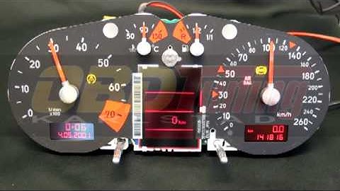 Audi TT cluster test after repair