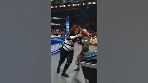 Nia Jax attacked Jade Cargill in front of her Daughter #wwe