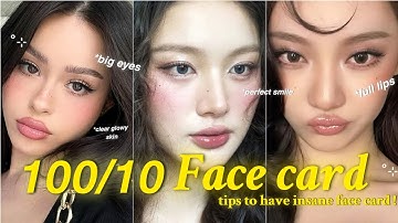 EASY ways to IMPROVE your face card *naturally*