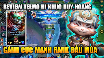 Wild Rift | Teemo Hí Khúc Huy Hoàng Gánh Team Rank Đầu Mùa Tốc Chiến