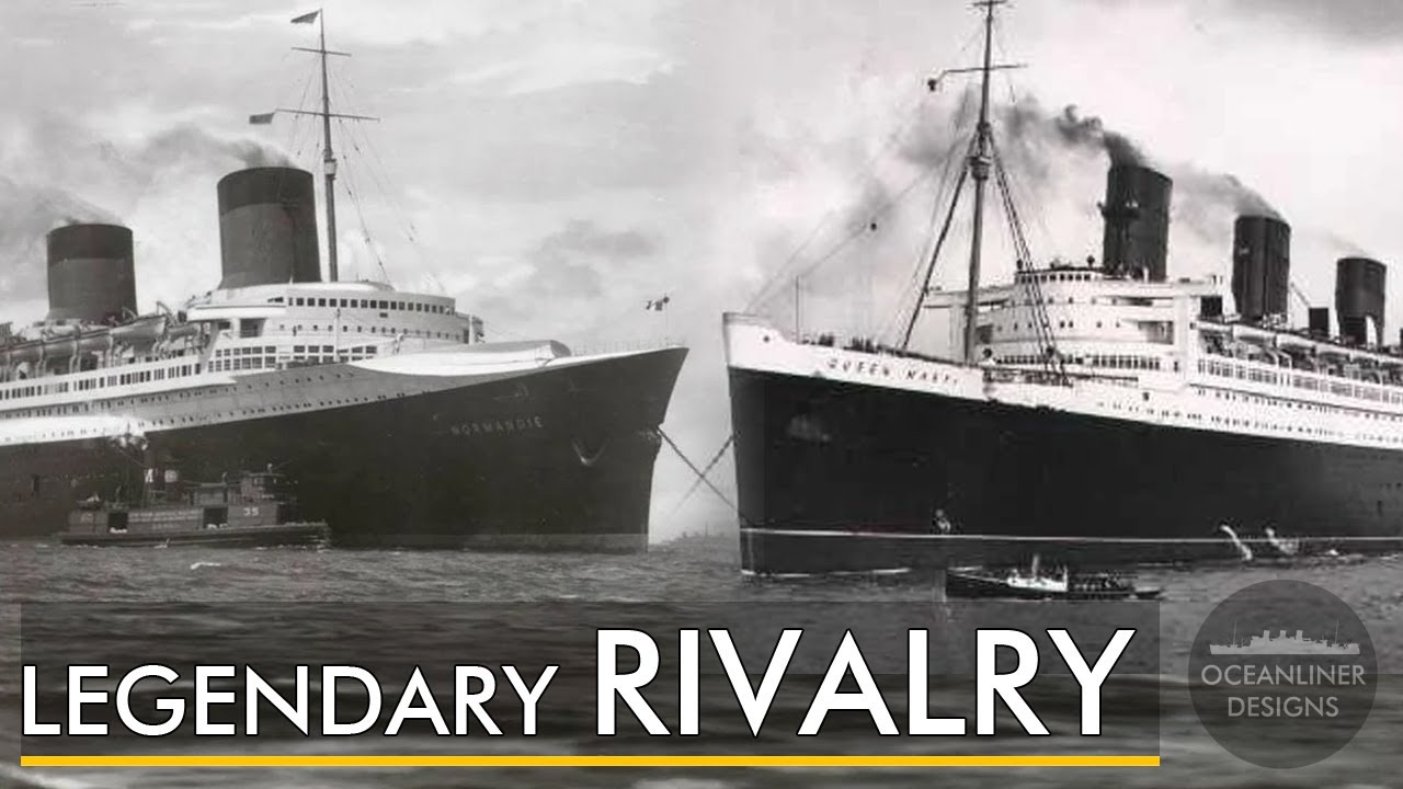 ⁣How Queen Mary Beat France's Superliner Normandie - The Epic True Story