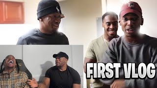 B LOU & ZIAS React To Their FIRST VLOG Together ?