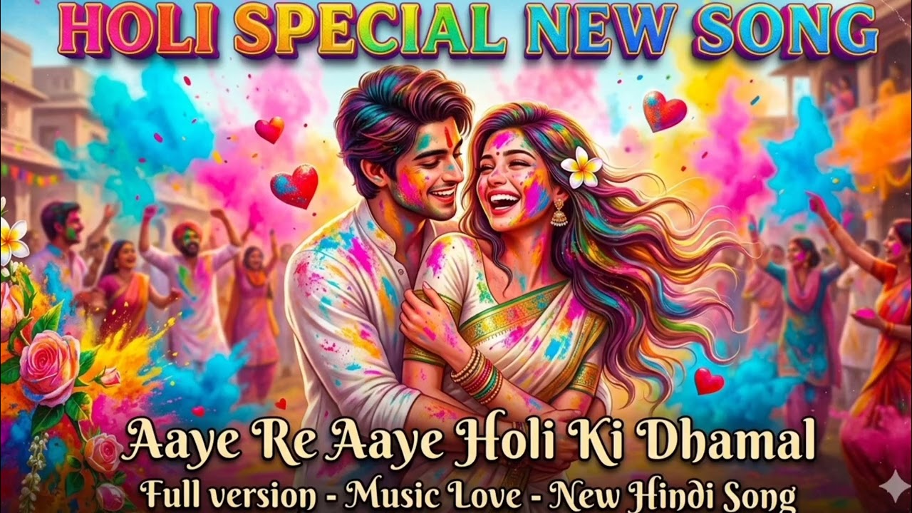 𝐀𝐀𝐘𝐄 𝐑𝐄 𝐀𝐀𝐘𝐄 𝐑𝐄 𝐇𝐎𝐋I #HoliSpecial#AayeReAayeReHoli#HoliSong#NewHindiSong#MusicLove#Holi2026#Festival