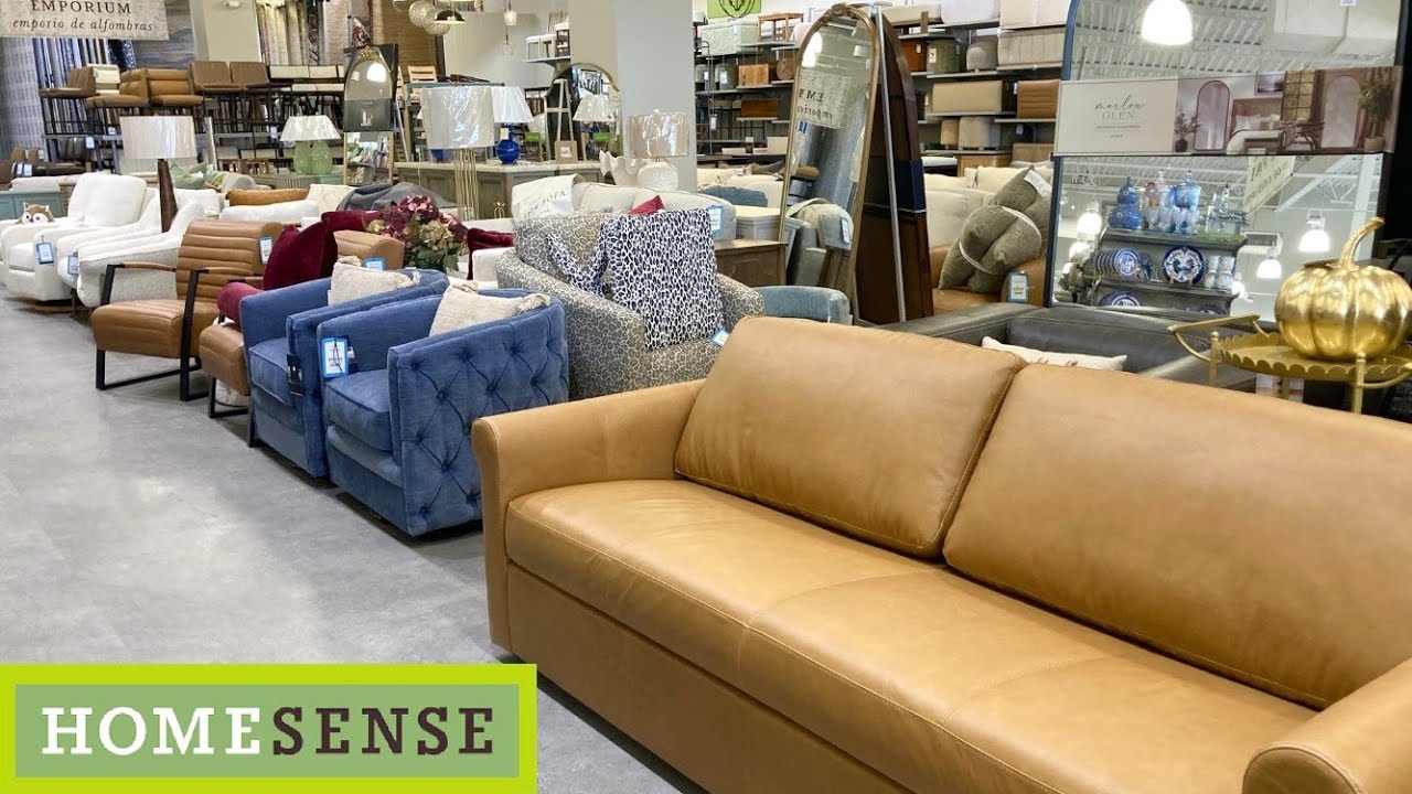 HOME SENSE SHOP WITH ME SOFAS COUCHES ARMCHAIRS TABLES DECOR FURNITURE SHOPPING STORE WALK THROUGH