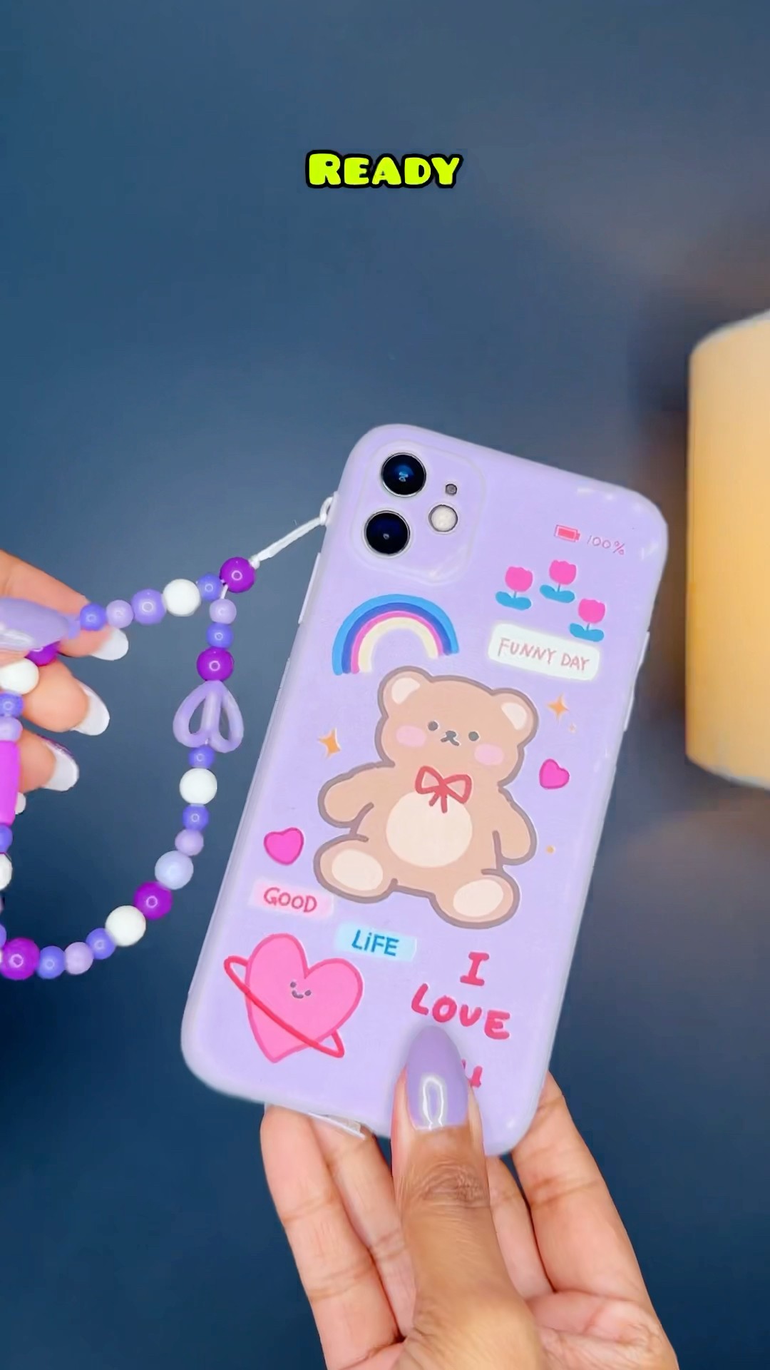 DIY Phone Charm ? #crafteraditi #phonecharm #ASMR #phonecase #shorts #purple ​⁠@CrafterAditi