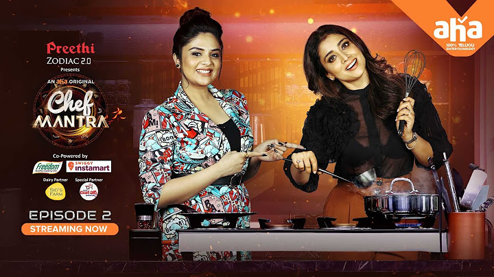 Chef Mantra - Episode 2 | An aha original | Sreemukhi | Shriya Saran | Watch now