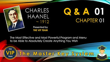 Questions & Answers - Chapter 01 - Master Key System - THE VIP TEAM