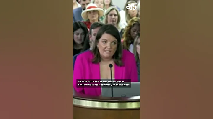 'Please vote no': Testimony on potential abortion ban