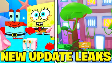 NEW 🦖DINO UPDATE🦖 IN PET SIMIULATOR 99 *TITANIC SPONGEBOB, NEW TYCOON*