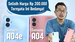 Handson Galaxy A04e Dan A04 Duo Hp Samsung Harga Sejutaan