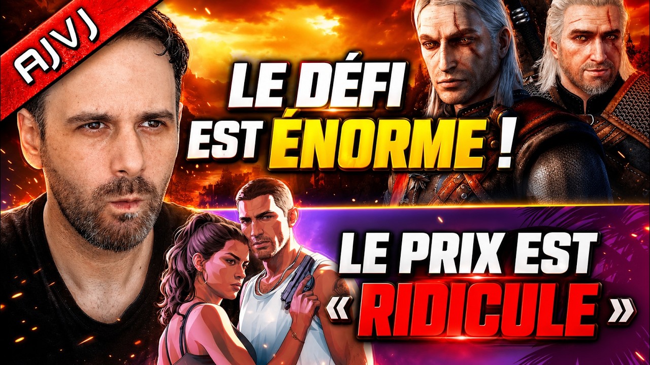 The Witcher Remake va tout changer 😯 GTA 6 aurait dû coûter 200 $ ? Halo multi annulé,...