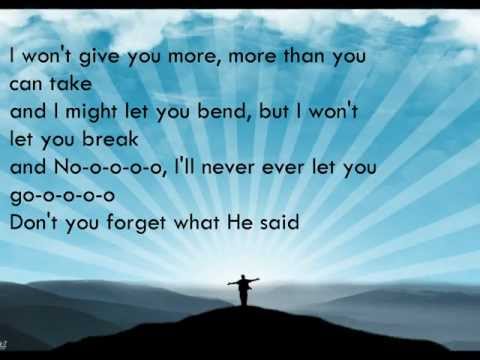 Group 1 Crew - He Said (Feat. Chris August) ~Lyrics