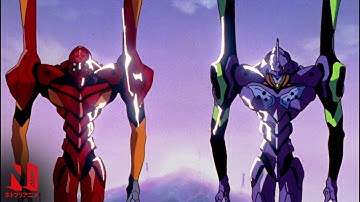 Neon Genesis Evangelion | Multi-Audio Clip: Fighting in Perfect Sync | Netflix Anime