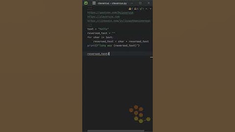 Easiest way to reverse a text  #programming #python #reverse #trending