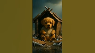 The poor puppy didn