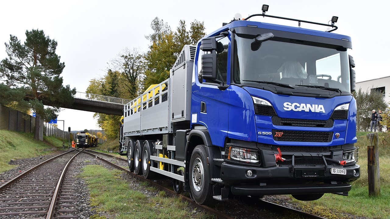 Scania Zweiwege-Fahrzeuge