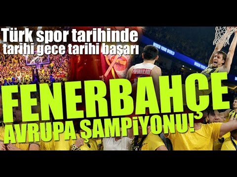 Euroleague Şampiyonu Fenerbahçe!!! | Fenerbahçe 80 - 64 Olympiakos