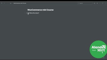 WooCommerce Course 01: Introduction