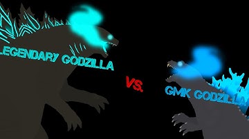Legendary Godzilla vs. GMK Godzilla || Stick Nodes Pro Animation